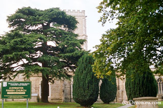 Axminster church