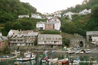 Clovelly harbour