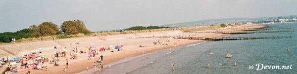 Dawlish Warren beach