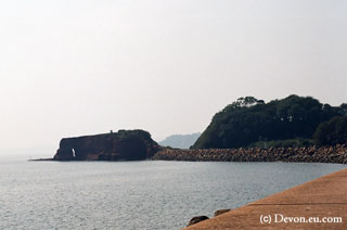 Dawlish Warren cliffs