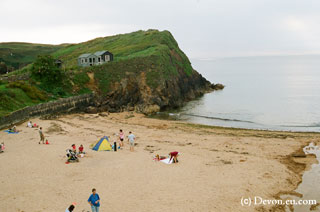 Hope cove beach