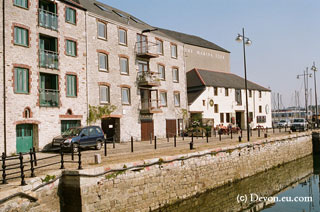 Plymouth Barbican view