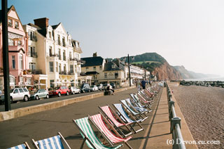 Sidmouth sea front