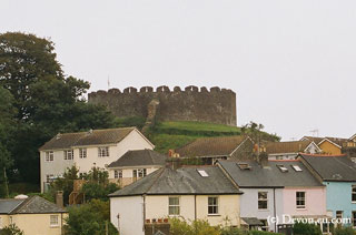 Totnes castle view