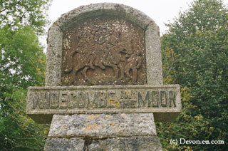 Widecombe sign